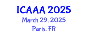 International Conference on Applied Aerodynamics and Aeromechanics (ICAAA) March 29, 2025 - Paris, France