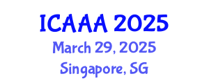 International Conference on Applied Aerodynamics and Aeromechanics (ICAAA) March 29, 2025 - Singapore, Singapore