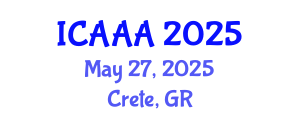 International Conference on Applied Aerodynamics and Aeromechanics (ICAAA) May 27, 2025 - Crete, Greece