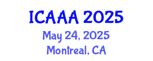 International Conference on Applied Aerodynamics and Aeromechanics (ICAAA) May 24, 2025 - Montreal, Canada