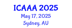 International Conference on Applied Aerodynamics and Aeromechanics (ICAAA) May 17, 2025 - Sydney, Australia