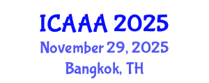 International Conference on Applied Aerodynamics and Aeromechanics (ICAAA) November 29, 2025 - Bangkok, Thailand