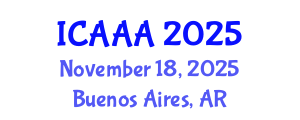 International Conference on Applied Aerodynamics and Aeromechanics (ICAAA) November 18, 2025 - Buenos Aires, Argentina