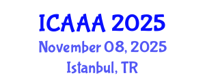 International Conference on Applied Aerodynamics and Aeromechanics (ICAAA) November 08, 2025 - Istanbul, Turkey