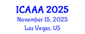 International Conference on Applied Aerodynamics and Aeromechanics (ICAAA) November 15, 2025 - Las Vegas, United States