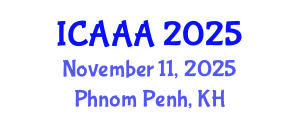 International Conference on Applied Aerodynamics and Aeromechanics (ICAAA) November 11, 2025 - Phnom Penh, Cambodia