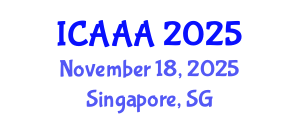 International Conference on Applied Aerodynamics and Aeromechanics (ICAAA) November 18, 2025 - Singapore, Singapore