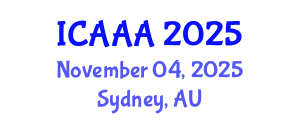 International Conference on Applied Aerodynamics and Aeromechanics (ICAAA) November 04, 2025 - Sydney, Australia