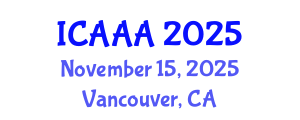 International Conference on Applied Aerodynamics and Aeromechanics (ICAAA) November 15, 2025 - Vancouver, Canada