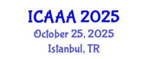 International Conference on Applied Aerodynamics and Aeromechanics (ICAAA) October 25, 2025 - Istanbul, Turkey