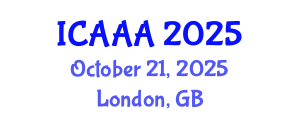 International Conference on Applied Aerodynamics and Aeromechanics (ICAAA) October 21, 2025 - London, United Kingdom