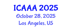 International Conference on Applied Aerodynamics and Aeromechanics (ICAAA) October 28, 2025 - Los Angeles, United States