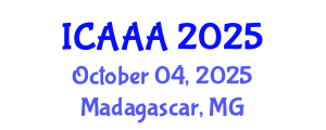 International Conference on Applied Aerodynamics and Aeromechanics (ICAAA) October 04, 2025 - Madagascar, Madagascar