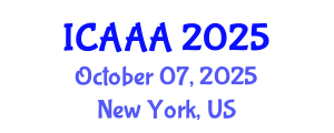 International Conference on Applied Aerodynamics and Aeromechanics (ICAAA) October 07, 2025 - New York, United States