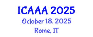 International Conference on Applied Aerodynamics and Aeromechanics (ICAAA) October 18, 2025 - Rome, Italy