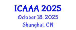 International Conference on Applied Aerodynamics and Aeromechanics (ICAAA) October 18, 2025 - Shanghai, China