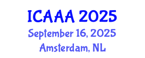 International Conference on Applied Aerodynamics and Aeromechanics (ICAAA) September 16, 2025 - Amsterdam, Netherlands