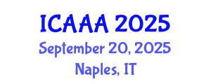 International Conference on Applied Aerodynamics and Aeromechanics (ICAAA) September 20, 2025 - Naples, Italy