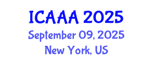 International Conference on Applied Aerodynamics and Aeromechanics (ICAAA) September 09, 2025 - New York, United States