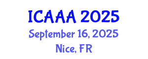 International Conference on Applied Aerodynamics and Aeromechanics (ICAAA) September 16, 2025 - Nice, France