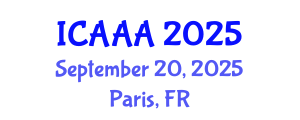 International Conference on Applied Aerodynamics and Aeromechanics (ICAAA) September 20, 2025 - Paris, France