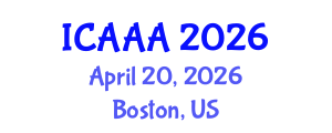 International Conference on Applied Aerodynamics and Aeromechanics (ICAAA) April 20, 2026 - Boston, United States International Conference on Applied Aerodynamics and Aeromechanics (ICAAA) April 20, 2026 - Boston, United States