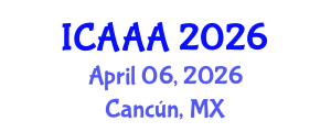 International Conference on Applied Aerodynamics and Aeromechanics (ICAAA) April 06, 2026 - Cancún, Mexico International Conference on Applied Aerodynamics and Aeromechanics (ICAAA) April 06, 2026 - Cancún, Mexico
