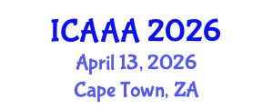 International Conference on Applied Aerodynamics and Aeromechanics (ICAAA) April 13, 2026 - Cape Town, South Africa
