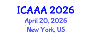 International Conference on Applied Aerodynamics and Aeromechanics (ICAAA) April 20, 2026 - New York, United States International Conference on Applied Aerodynamics and Aeromechanics (ICAAA) April 20, 2026 - New York, United States