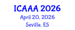 International Conference on Applied Aerodynamics and Aeromechanics (ICAAA) April 20, 2026 - Seville, Spain International Conference on Applied Aerodynamics and Aeromechanics (ICAAA) April 20, 2026 - Seville, Spain