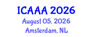 International Conference on Applied Aerodynamics and Aeromechanics (ICAAA) August 05, 2026 - Amsterdam, Netherlands International Conference on Applied Aerodynamics and Aeromechanics (ICAAA) August 05, 2026 - Amsterdam, Netherlands
