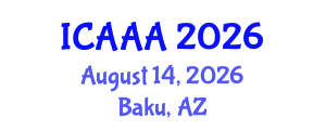 International Conference on Applied Aerodynamics and Aeromechanics (ICAAA) August 14, 2026 - Baku, Azerbaijan
