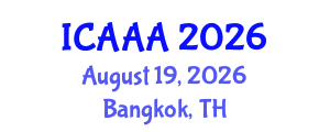 International Conference on Applied Aerodynamics and Aeromechanics (ICAAA) August 19, 2026 - Bangkok, Thailand
