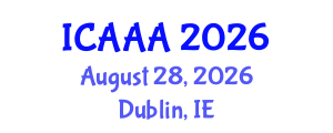 International Conference on Applied Aerodynamics and Aeromechanics (ICAAA) August 28, 2026 - Dublin, Ireland International Conference on Applied Aerodynamics and Aeromechanics (ICAAA) August 28, 2026 - Dublin, Ireland