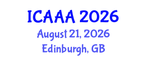 International Conference on Applied Aerodynamics and Aeromechanics (ICAAA) August 21, 2026 - Edinburgh, United Kingdom International Conference on Applied Aerodynamics and Aeromechanics (ICAAA) August 21, 2026 - Edinburgh, United Kingdom
