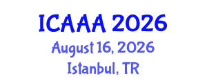 International Conference on Applied Aerodynamics and Aeromechanics (ICAAA) August 16, 2026 - Istanbul, Turkey International Conference on Applied Aerodynamics and Aeromechanics (ICAAA) August 16, 2026 - Istanbul, Turkey
