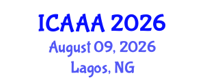 International Conference on Applied Aerodynamics and Aeromechanics (ICAAA) August 09, 2026 - Lagos, Nigeria