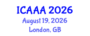 International Conference on Applied Aerodynamics and Aeromechanics (ICAAA) August 19, 2026 - London, United Kingdom