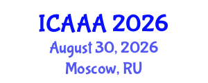International Conference on Applied Aerodynamics and Aeromechanics (ICAAA) August 30, 2026 - Moscow, Russia