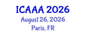 International Conference on Applied Aerodynamics and Aeromechanics (ICAAA) August 26, 2026 - Paris, France International Conference on Applied Aerodynamics and Aeromechanics (ICAAA) August 26, 2026 - Paris, France