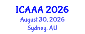International Conference on Applied Aerodynamics and Aeromechanics (ICAAA) August 30, 2026 - Sydney, Australia International Conference on Applied Aerodynamics and Aeromechanics (ICAAA) August 30, 2026 - Sydney, Australia
