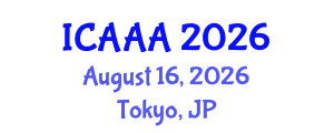 International Conference on Applied Aerodynamics and Aeromechanics (ICAAA) August 16, 2026 - Tokyo, Japan International Conference on Applied Aerodynamics and Aeromechanics (ICAAA) August 16, 2026 - Tokyo, Japan