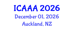 International Conference on Applied Aerodynamics and Aeromechanics (ICAAA) December 01, 2026 - Auckland, New Zealand International Conference on Applied Aerodynamics and Aeromechanics (ICAAA) December 01, 2026 - Auckland, New Zealand