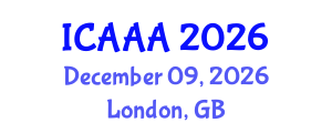 International Conference on Applied Aerodynamics and Aeromechanics (ICAAA) December 09, 2026 - London, United Kingdom