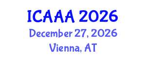 International Conference on Applied Aerodynamics and Aeromechanics (ICAAA) December 27, 2026 - Vienna, Austria International Conference on Applied Aerodynamics and Aeromechanics (ICAAA) December 27, 2026 - Vienna, Austria