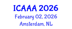 International Conference on Applied Aerodynamics and Aeromechanics (ICAAA) February 02, 2026 - Amsterdam, Netherlands International Conference on Applied Aerodynamics and Aeromechanics (ICAAA) February 02, 2026 - Amsterdam, Netherlands