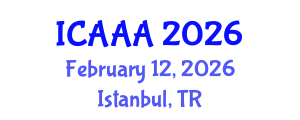 International Conference on Applied Aerodynamics and Aeromechanics (ICAAA) February 12, 2026 - Istanbul, Turkey International Conference on Applied Aerodynamics and Aeromechanics (ICAAA) February 12, 2026 - Istanbul, Turkey
