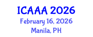 International Conference on Applied Aerodynamics and Aeromechanics (ICAAA) February 16, 2026 - Manila, Philippines International Conference on Applied Aerodynamics and Aeromechanics (ICAAA) February 16, 2026 - Manila, Philippines
