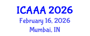 International Conference on Applied Aerodynamics and Aeromechanics (ICAAA) February 16, 2026 - Mumbai, India International Conference on Applied Aerodynamics and Aeromechanics (ICAAA) February 16, 2026 - Mumbai, India