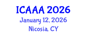 International Conference on Applied Aerodynamics and Aeromechanics (ICAAA) January 12, 2026 - Nicosia, Cyprus International Conference on Applied Aerodynamics and Aeromechanics (ICAAA) January 12, 2026 - Nicosia, Cyprus